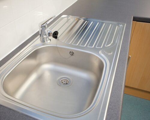 new kitchen sink installed at countertop moses lake wa